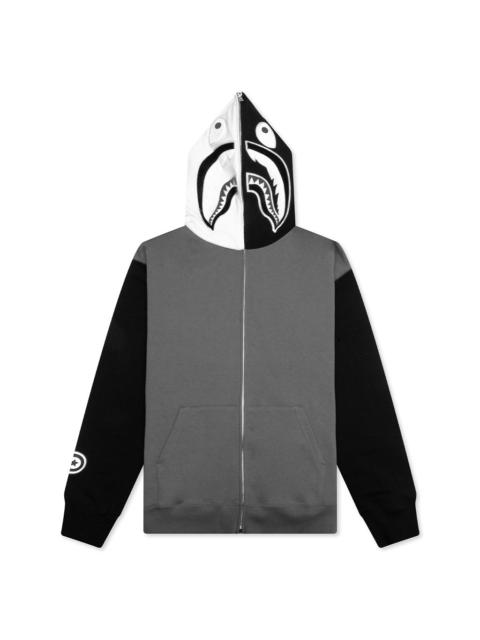 A BATHING APE® SHARK FULL ZIP HOODIE #1 - BLACK