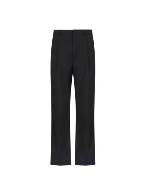 EMPORIO ARMANI Emporio Armani Virgin Wool Pleated Trousers