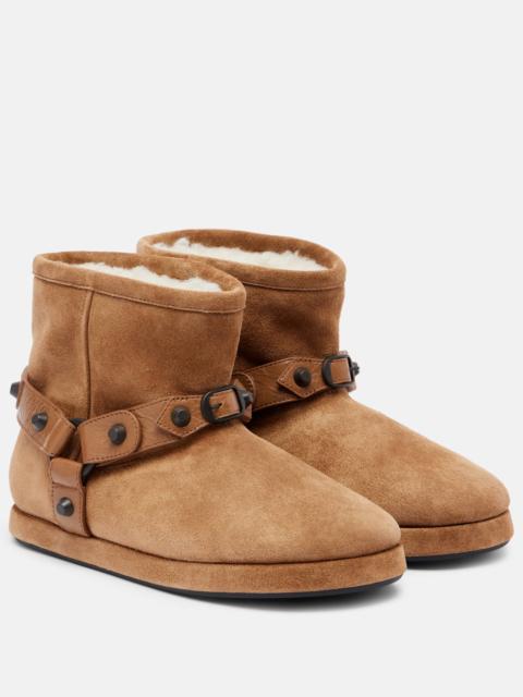 BALENCIAGA Alaska suede ankle boots