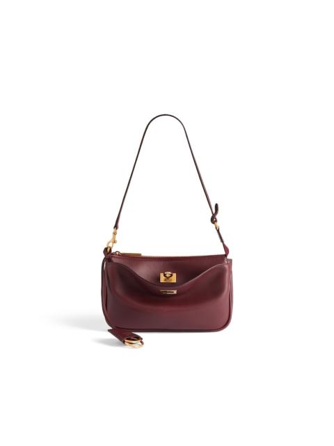 BALENCIAGA Women's Rodeo Sling Pochette in Dark Burgundy