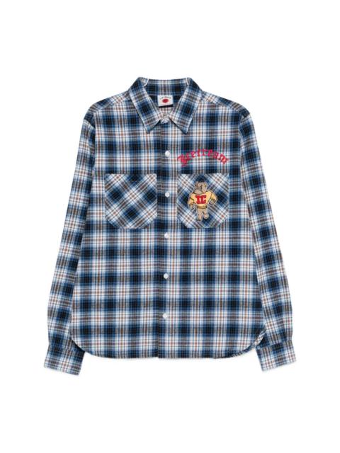 ICECREAM Checked cotton shirt
