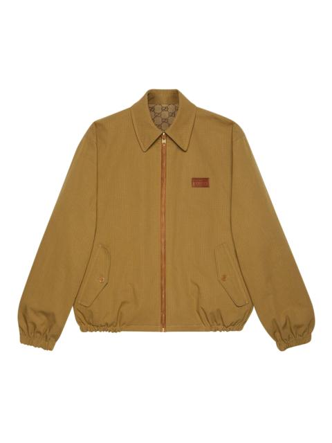 GUCCI Gucci Reversible GG Jacket 'Light Brown'