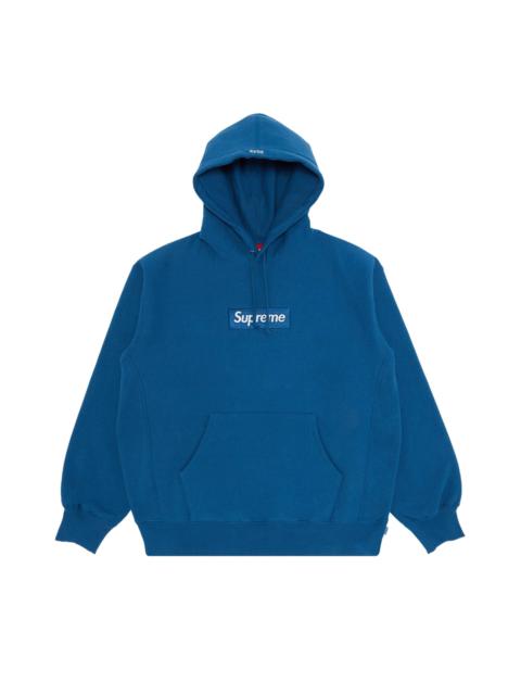 Supreme Supreme Box Logo Hooded Sweatshirt 'Blue'
