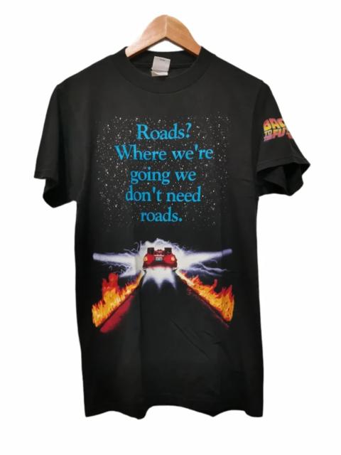 Other Designers Vintage - Vintage Back To The Future Movie Tee Universal Studio Rare