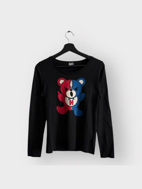 Vintage - STEAL! 2000s Hysteric Glamour Grateful Dead Bear Tee