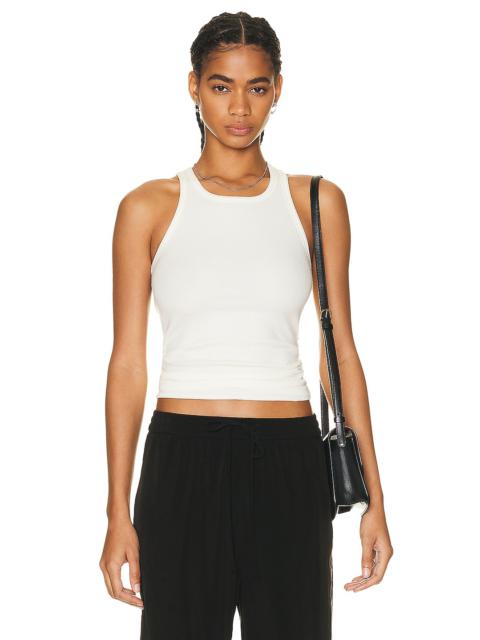 ÉTERNE High Neck Fitted Tank Top