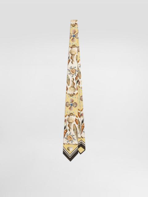Dolce & Gabbana Shell-print tie