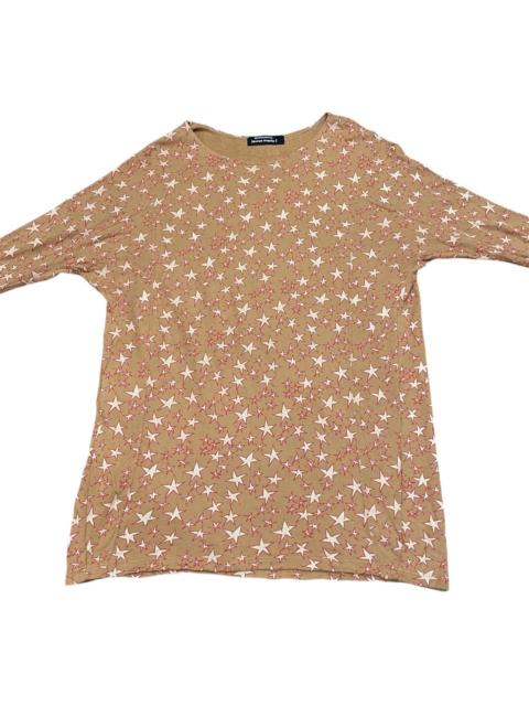 Other Designers Mercibeaucoup Jevous Enprie Star Print Oversized Long Sleeve
