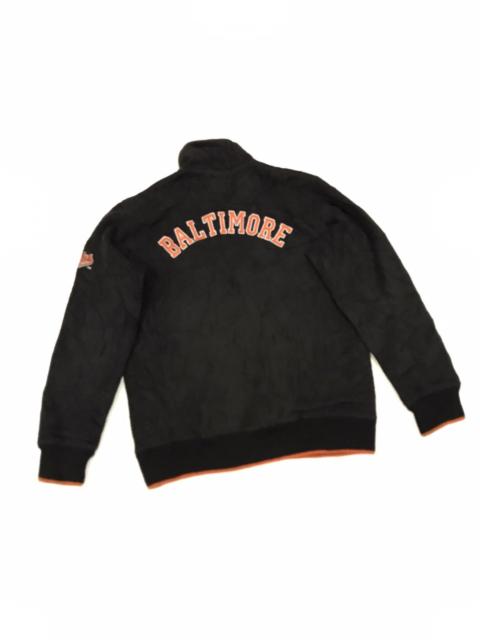 Other Designers BALTIMORE ORIOLES UNIQLO FLEECE JUMPER SWEATER JACKET