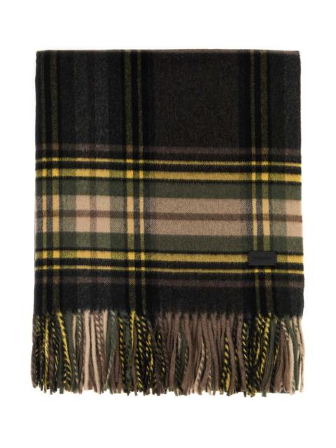 SAINT LAURENT Saint Laurent Women Embroidered Cashmere Blend Scarf