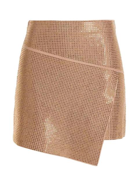 ANDREĀDAMO Sequin knit skirt