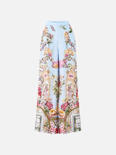 CAMILLA MINIMAL WIDE LEG PANT