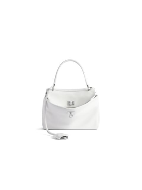 BALENCIAGA Women's Rodeo Mini Handbag in White