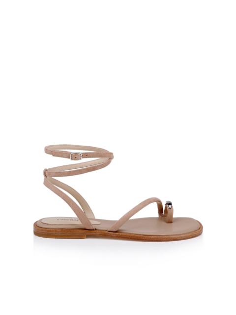 L'AGENCE Mariana Suede Sandal