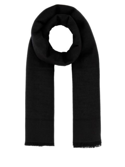 FENDI Fendi Women Black Wool Blend Scarf