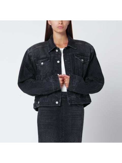 HAIKURE Haikure Black Washed-Effect Renee Denim Jacket Women