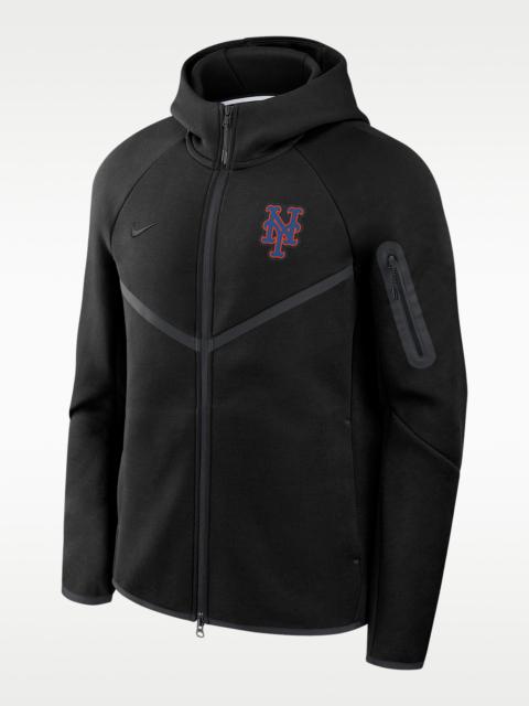 Nike New York Mets Tech Fleece Windrunner Men's Nike MLB Full-Zip Hooded Jacket