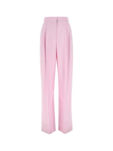 Alexander Mcqueen Woman Pastel Pink Wool Pant