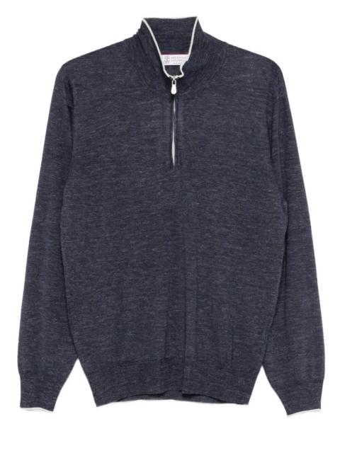 Brunello Cucinelli Mock-Neck Sweater