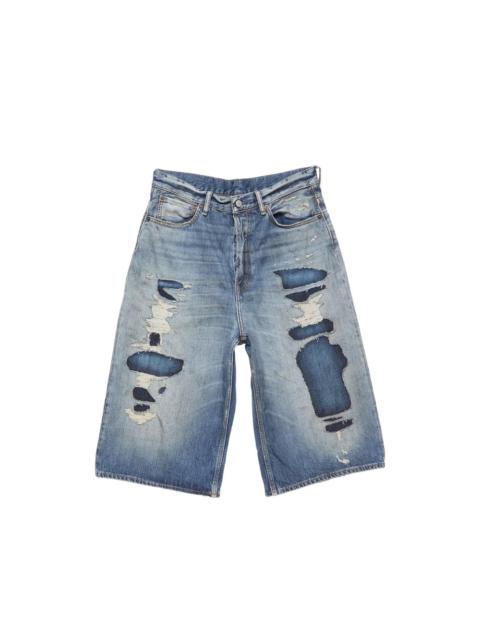 Acne Studios Acne Studios Blue Shorts - Denim Shorts Men