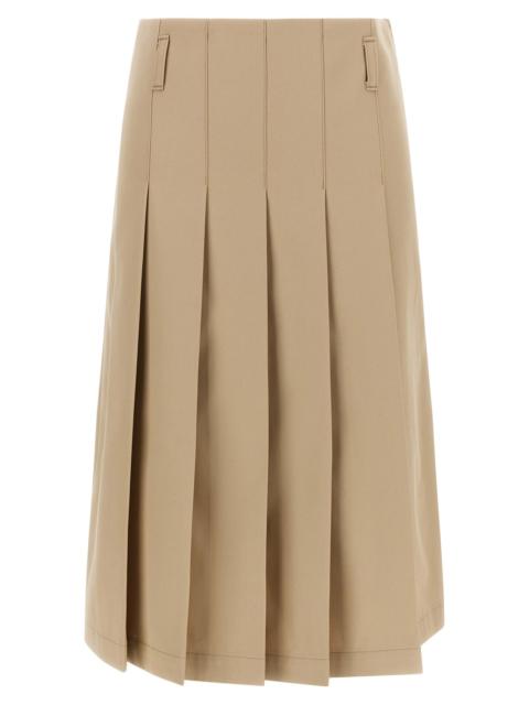 A.P.C. A.P.C. Women Pleated Skirt