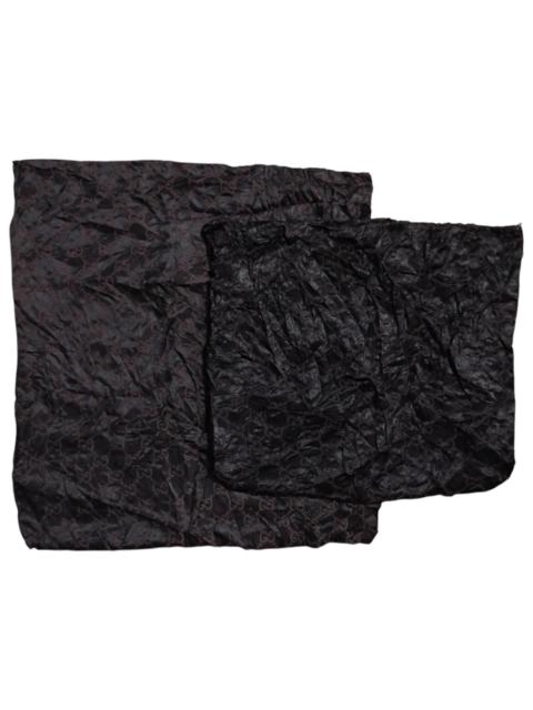 GUCCI 2 Pieces Gucci Monogram Dust Bag