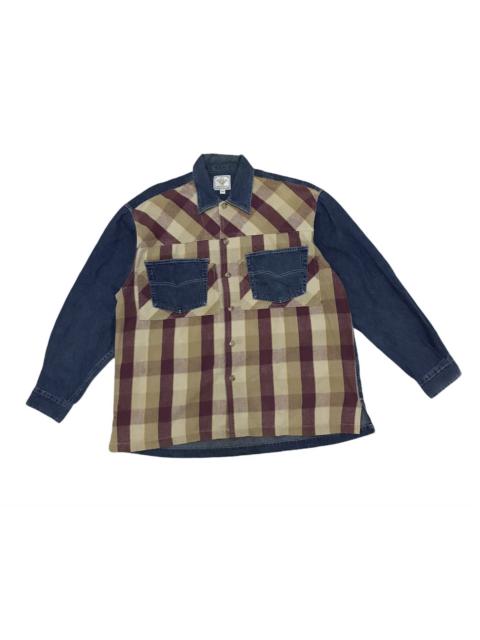 Other Designers Vintage - Vintage it’s American Light Denim Shirts