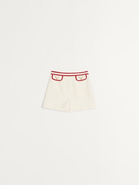 Valentino CREPE COUTURE SHORTS