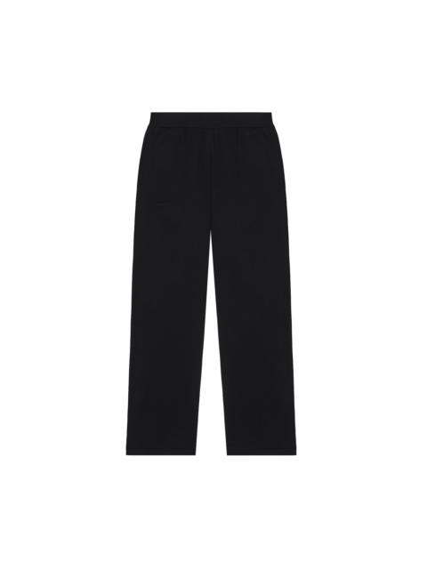 PANGAIA Womens DNA Knitted Straight Leg Track Pants - Black