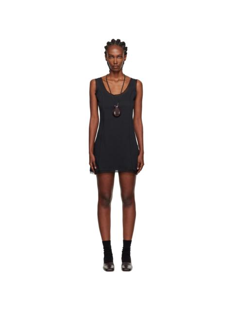 Our Legacy Our Legacy Dusk Dress Washed Black Legacy Jersey