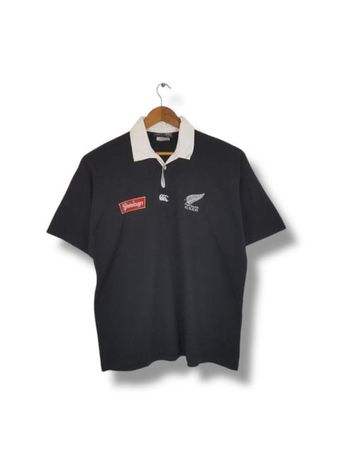 Other Designers Canterbury of New Zealand × Vintage - Vintage CANTERBURY NEW ZEALAND Steinlager Rugby Jersey