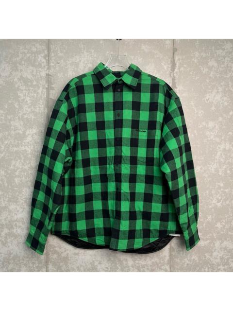 BALENCIAGA Balenciaga Plaid Jacket