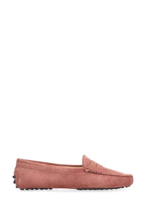 TOD'S GOMMINO SUEDE LOAFERS