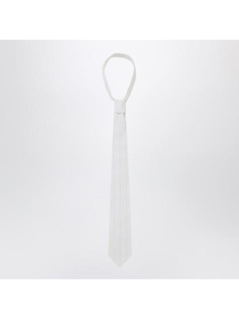 Other Designers 1989 Studio White Striped Tie Men