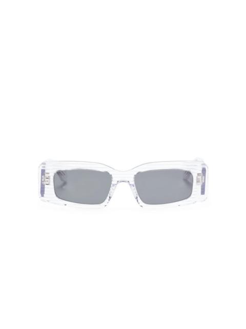 Alaïa Alaïa Grey Sunglasses Women