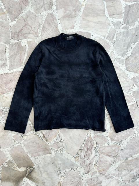 Other Designers Comme des Garcons Homme Deux - CDGHD Wool Fleece Dristresseed Longsleeve
