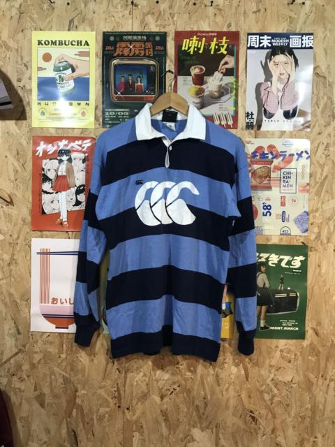 Other Designers Vintage Canterbury Of New Zealand Stripe Polo Rugby