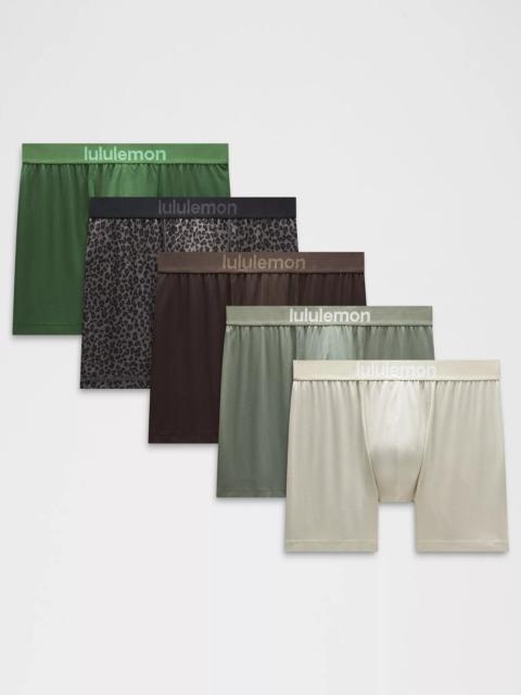 lululemon Always In Motion Boxer Brief 5" *5 Pack