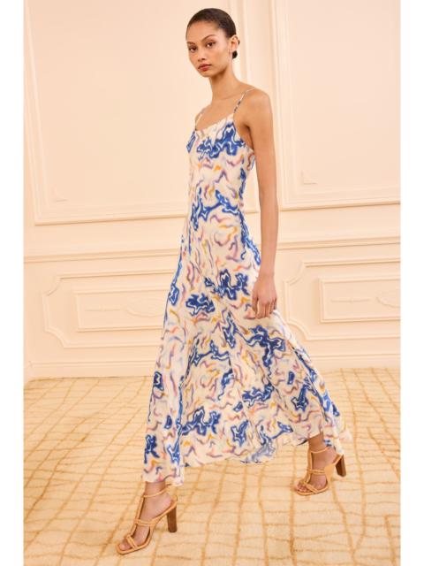 ULLA JOHNSON Thais Bias Silk Dress