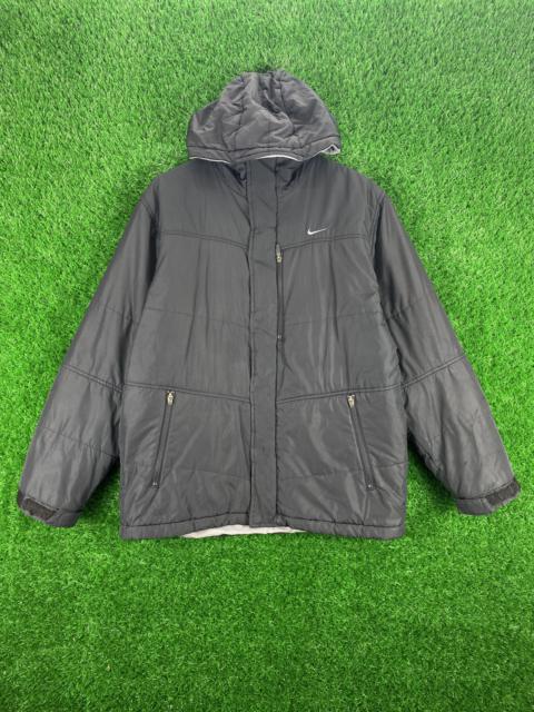 Nike ‼️OFFER‼️Vintage Nike Puffer Jacket Hoodie Swoosh Logo