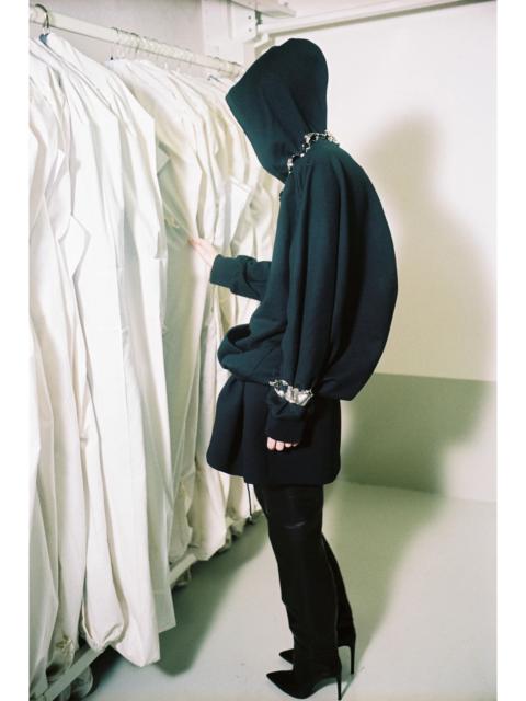 BALENCIAGA Balenciaga - DG - S/S 17 - Logo-Embroidery Pullover Hoodie