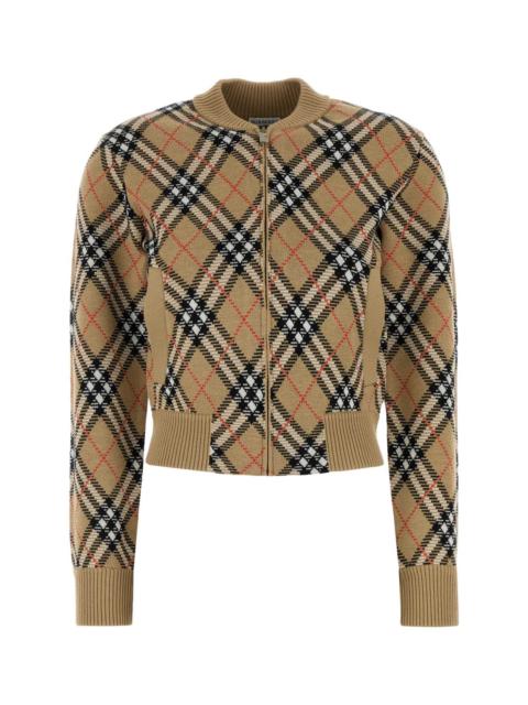 Burberry Burberry Women Embroidered Wool Blend Cardigan