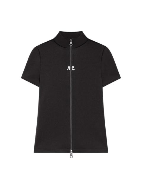 courrèges Interlock Zipped Top