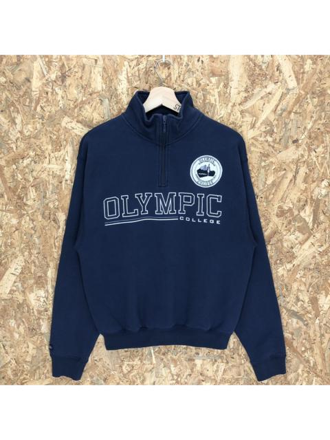 Other Designers Vintage - Vintage Jansport Olympic College Halfzip Sweatshirt
