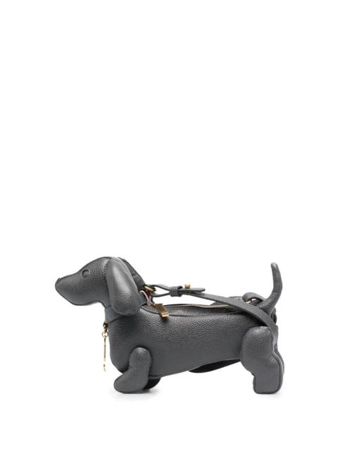 Thom Browne Mini Hector Crossbody Bag In Pebble Grain Women