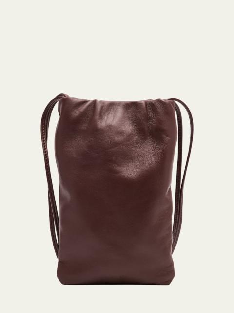 The Row Bourse Phone Case in Silk Leather