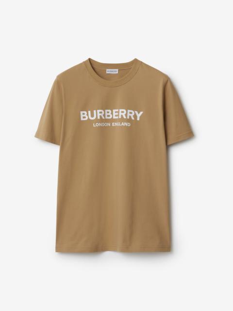 Burberry Logo Cotton T-shirt