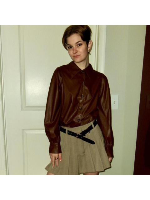 Other Designers Women's Brown Shirt