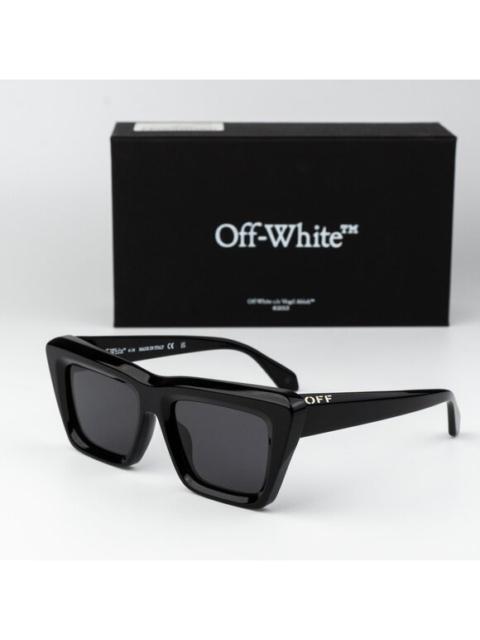 Off-White Off-White HAMPTON Men Sunglasses Black Grey Cat Eye OERI13L HAMPTON 1077
