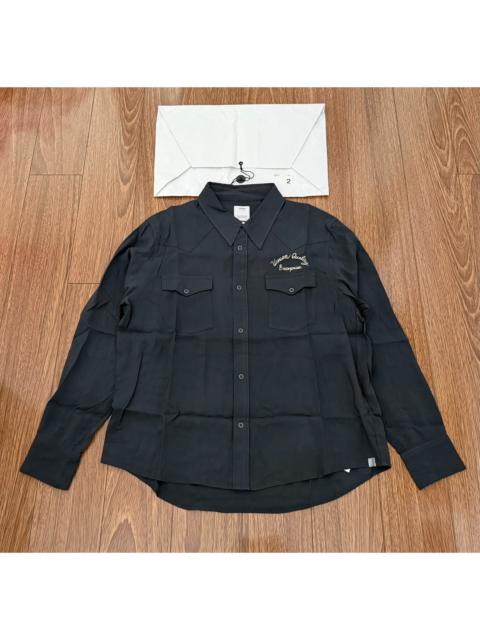visvim Visvim Four Corners long sleeve embroidered shirt